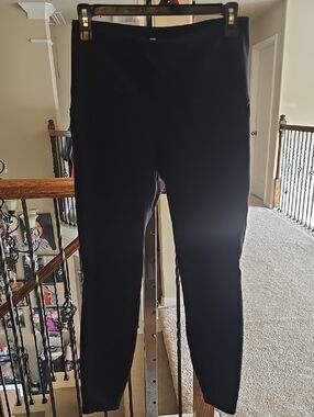 Black Stretch Athletic Leggings